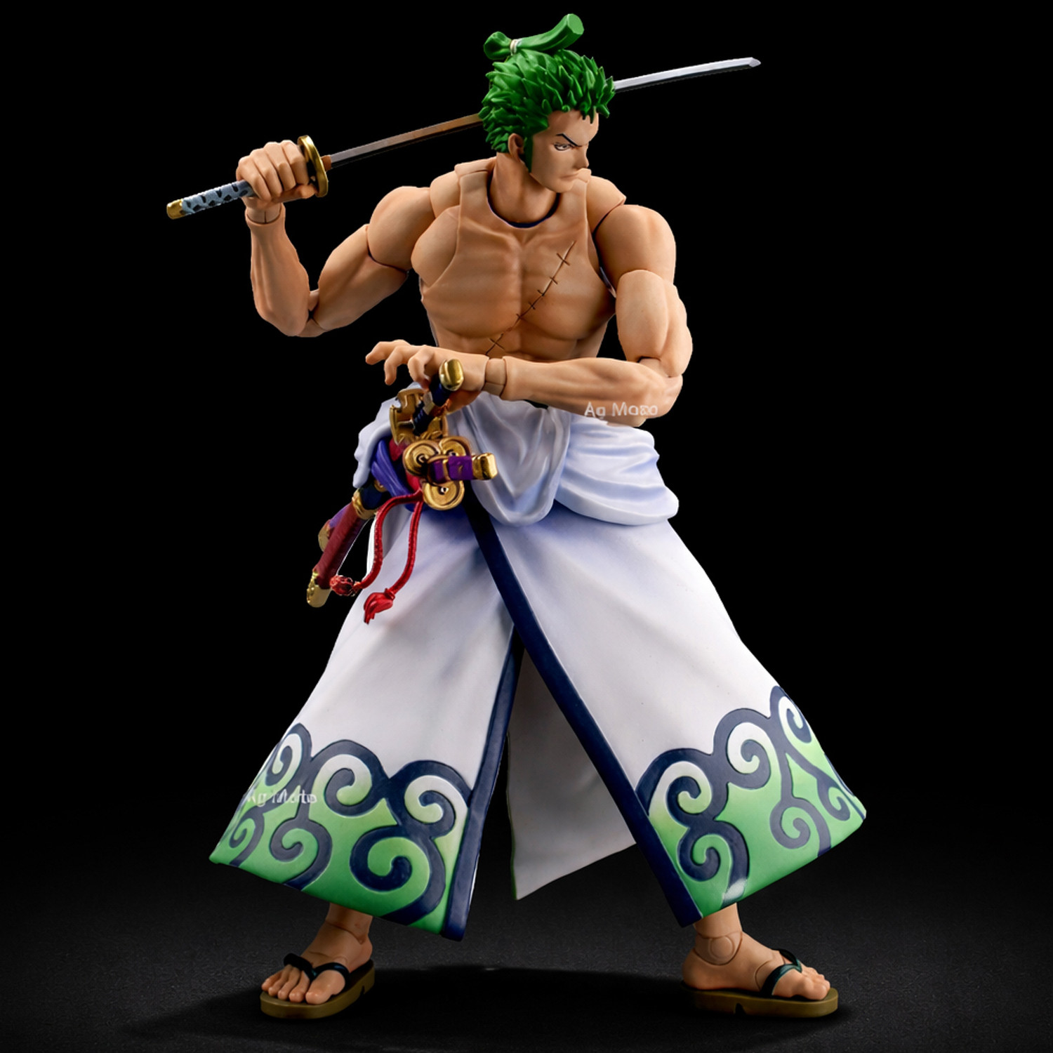 Image of Otaku Originals Luffy Sun God Nika Action Figure - Limited Edition One Piece Anime Figure 23cm (Multicolor)