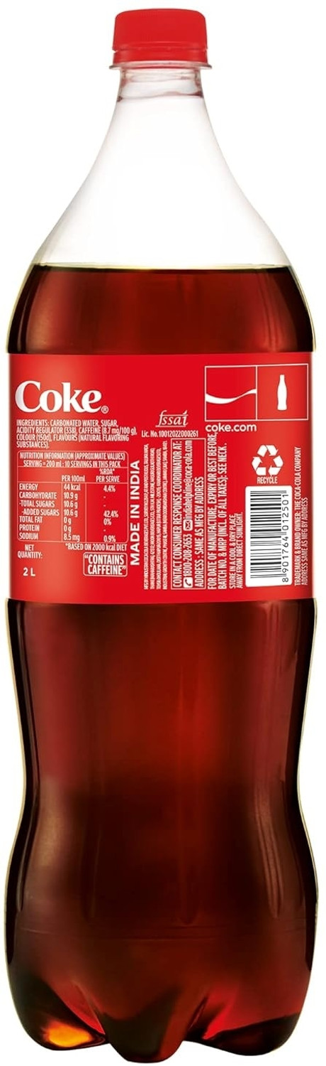 Image of Coca-Cola COLD DRINK Soft Drink (2 L)