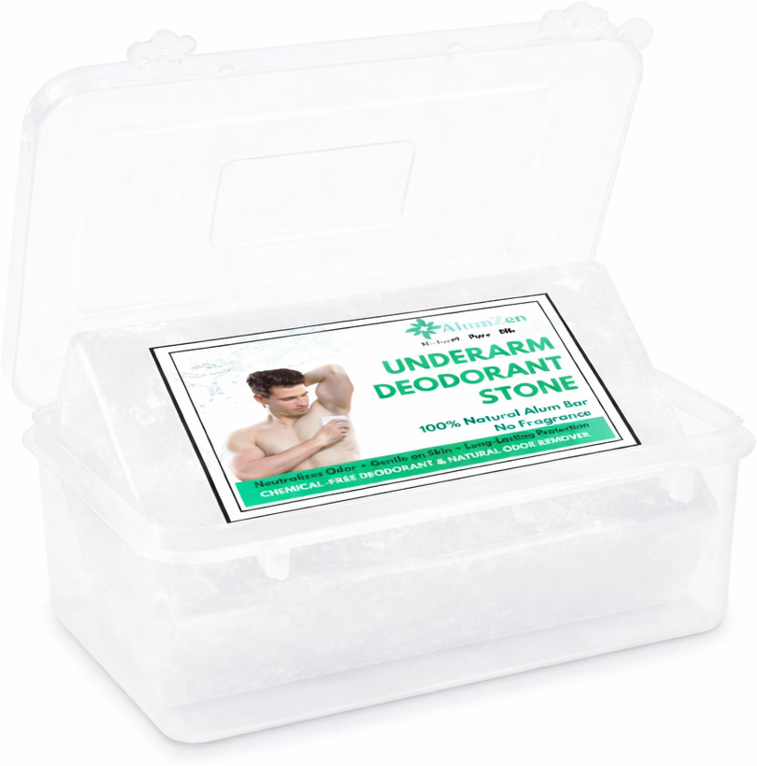 Image of Sanfe Post Shave Alum Bar| Instantly Heals Shaving Cuts & Nicks (100 g)