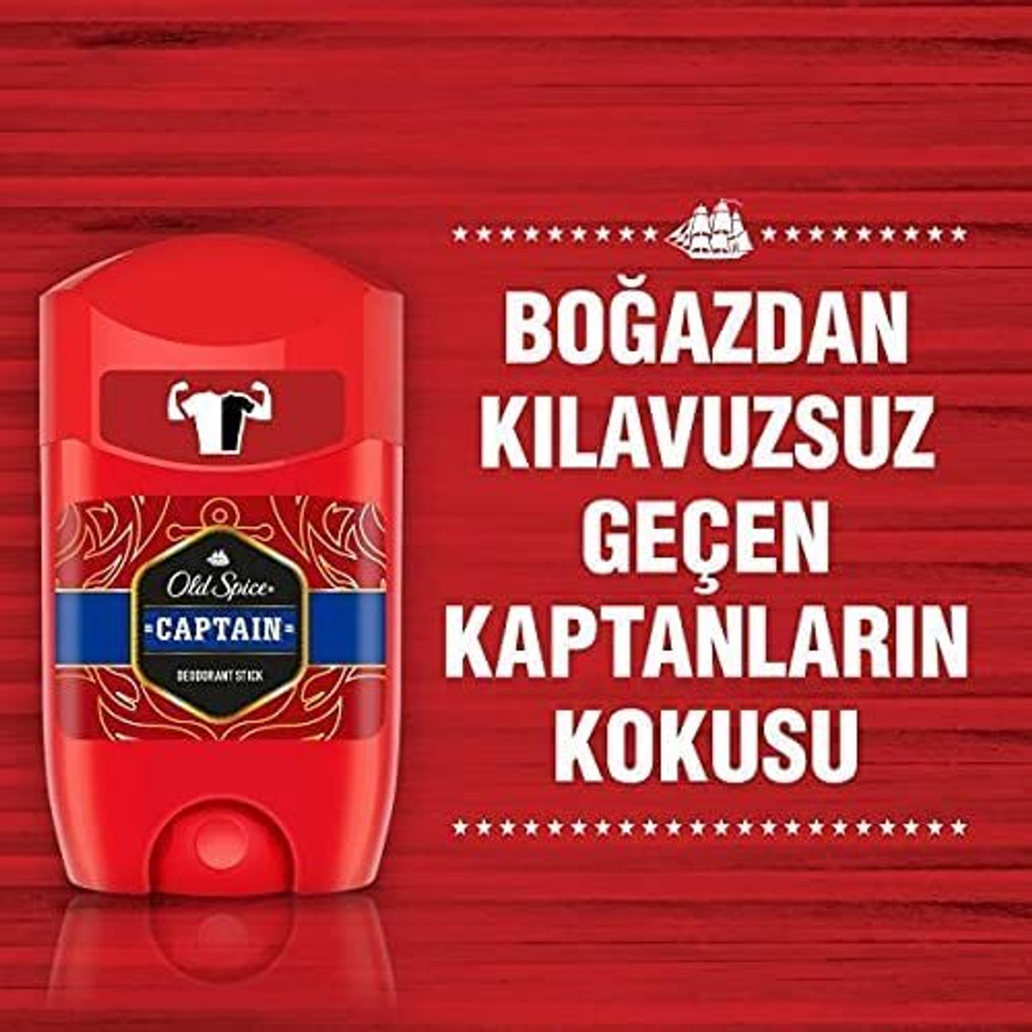 Image of OLD SPICE Deep Sea And Captain Fresh Deodorant Stick - For Men (50 ml, Pack of 2)