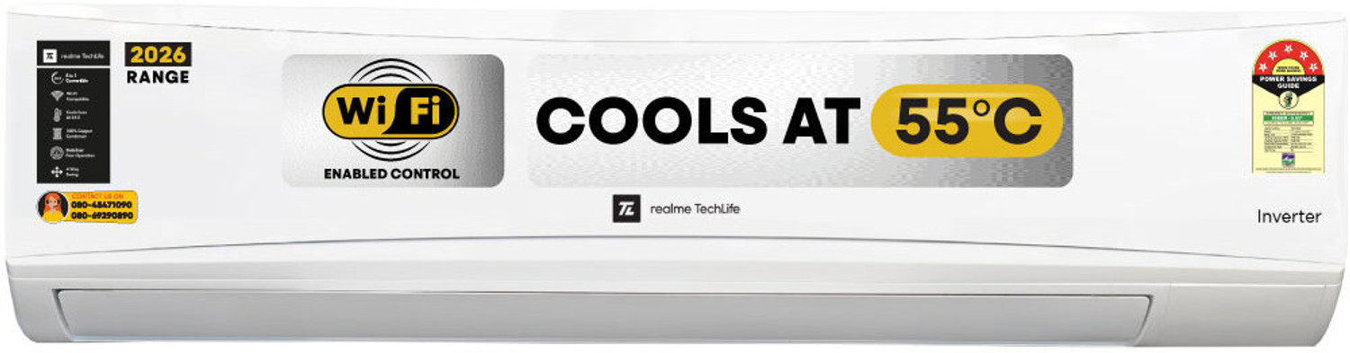 Image of Acerpure 2025 Model 1.5 Ton 3 Star Split Inverter 4 in 1 convertible design,Anti-virus Filter, Blue Fin Technology AC (SAC5251.5TW3, White)