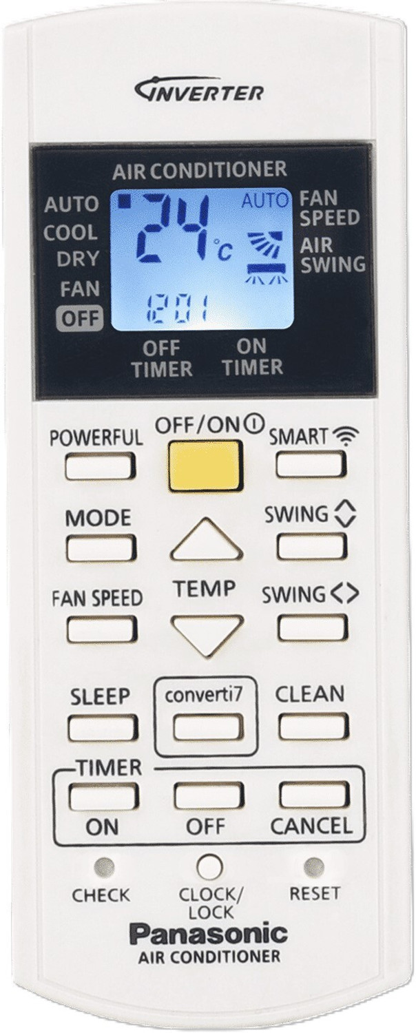 Image of Panasonic 2025 Model 2.2 Ton 4 Star Split Inverter with Wi-fi AC (CS-QU26BKYFM /CU-QU26BKYFM, White)