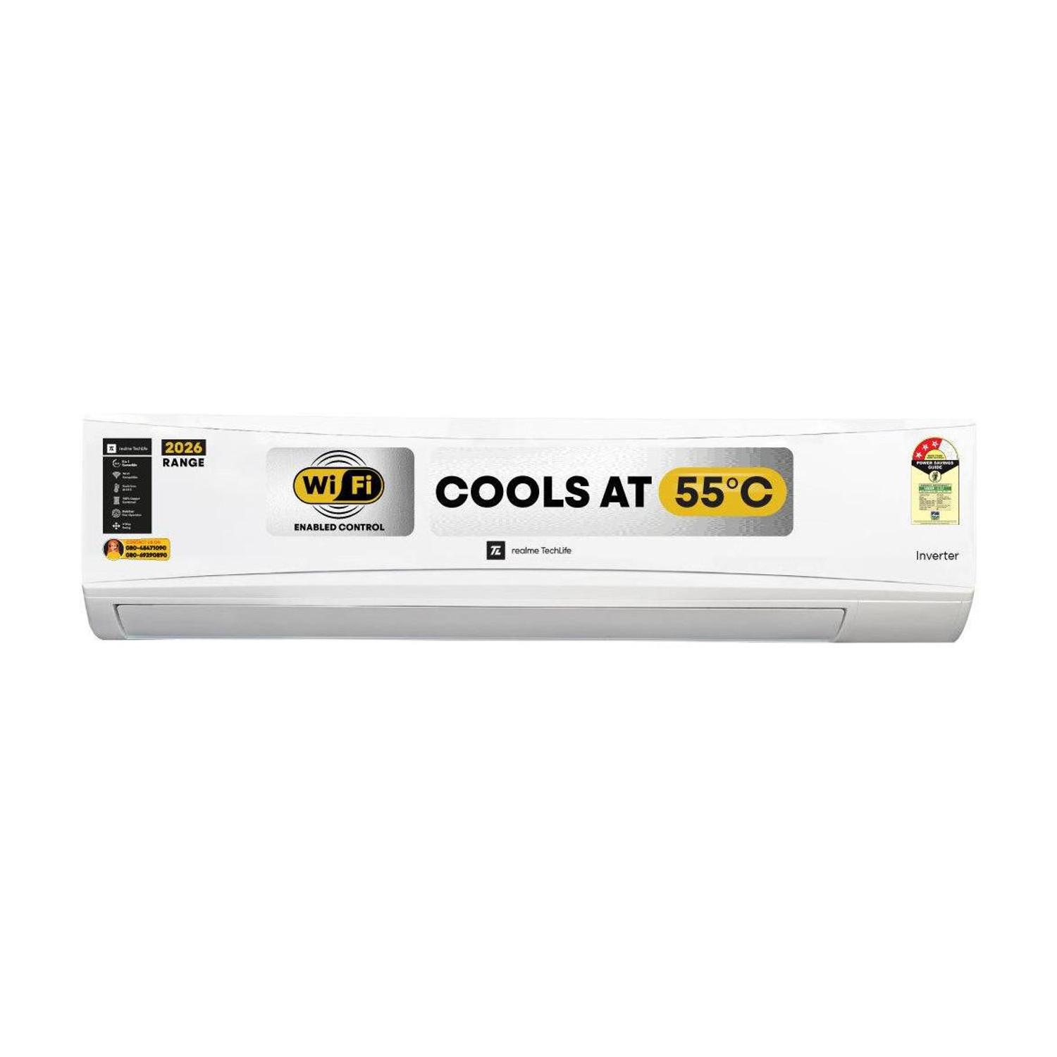 Flipkart.com | Buy realme TechLife 2026 Model 1.5 Ton 3 Star Split Inverter with Wi-fi AC Online at best Prices In India