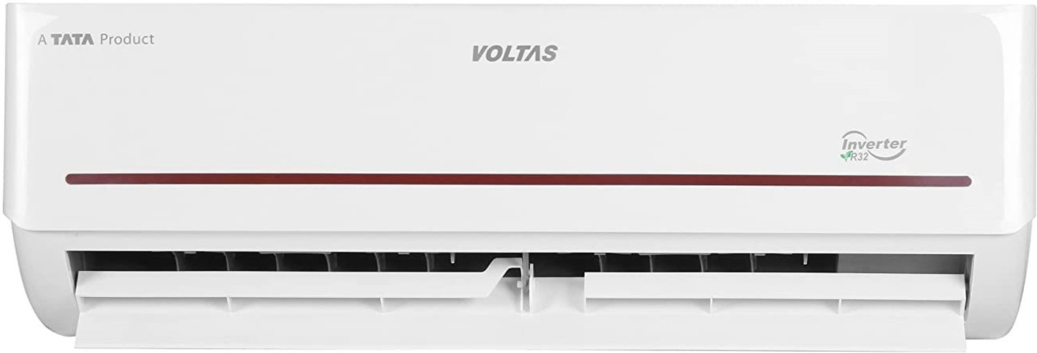 Image of Voltas 2024 Model 1.5 Ton 5 Star Split Inverter with Wi-fi AC (185V VERTIS SMART ELITE GOLD(4503702), White, Gold)