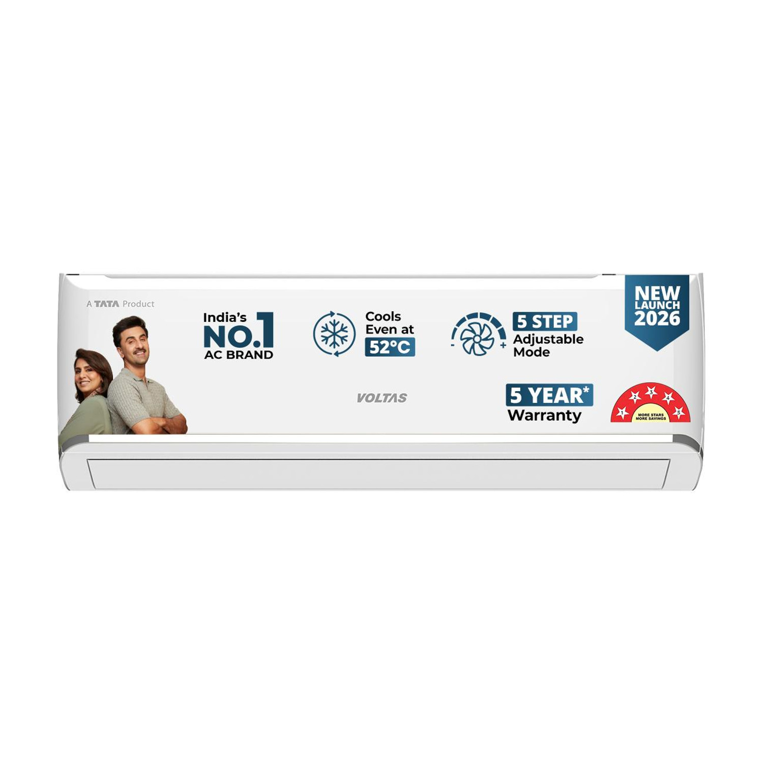 Voltas 2026 Model 1 Ton 5 Star Split Inverter AC - Image 1