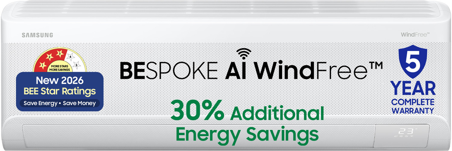 Image of Panasonic 2024 Model 1.5 Ton 5 Star Split Inverter AC (CS /CU-EU18AKY5XFM, White)
