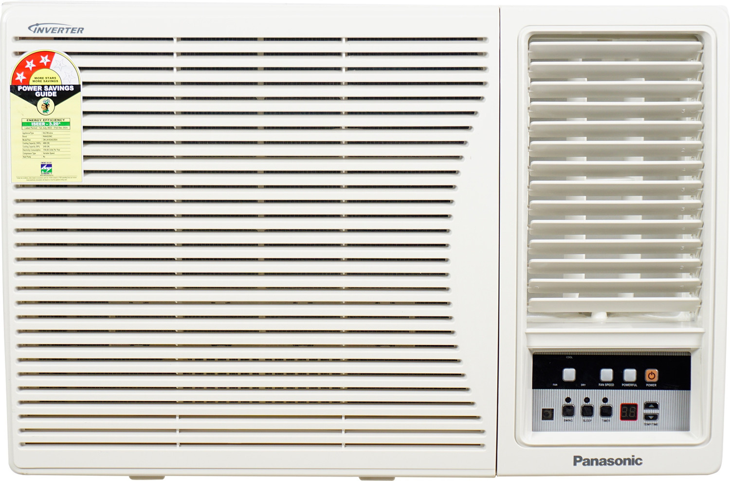Image of Panasonic 2026 Model 1.5 Ton 3 Star Split Inverter with Wi-fi AC (CS /CU-SU18BKY3W, White)