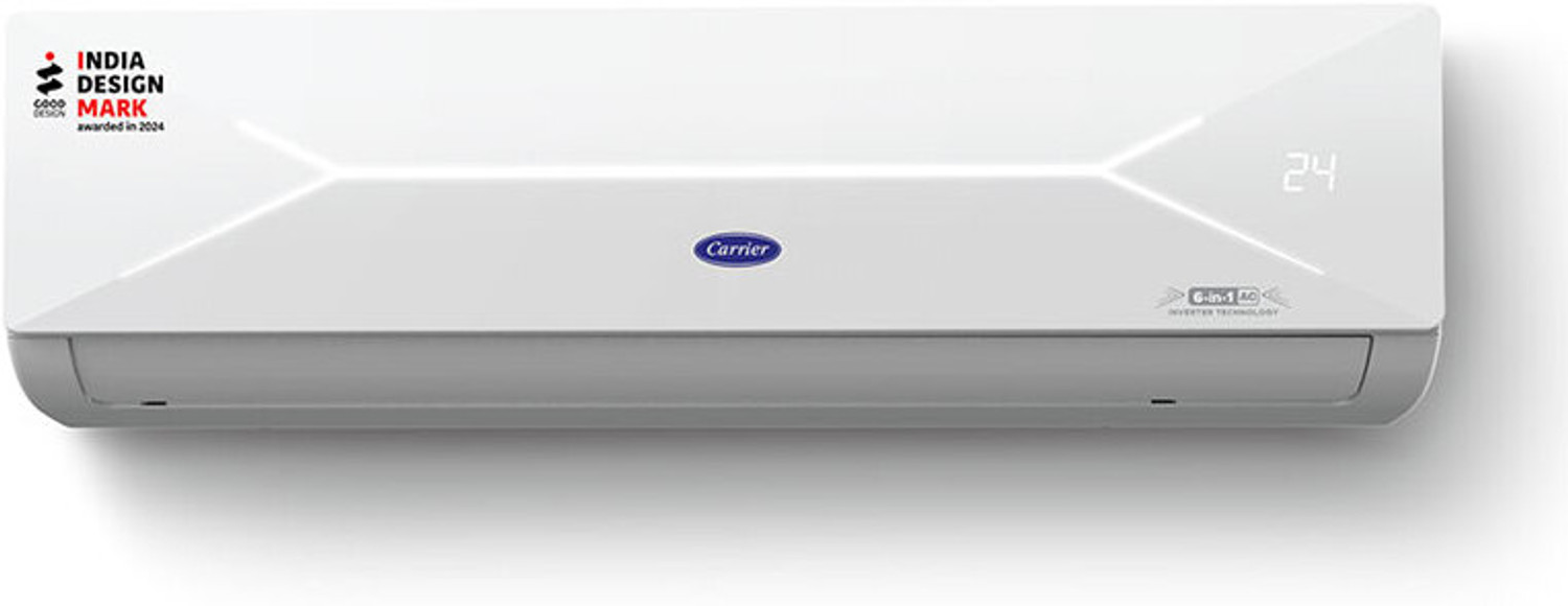 Image of CARRIER 2024 Model 1 Ton 3 Star Split Inverter AC (CAI12CL3R35F0, White)
