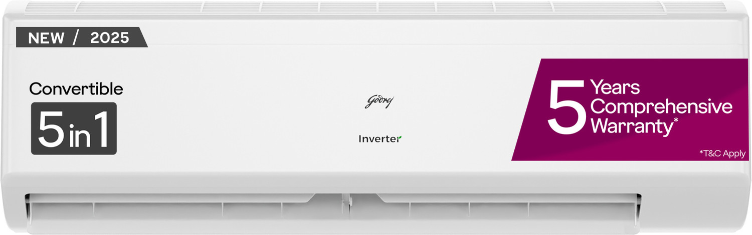 Image of Acerpure 2025 Model 1.5 Ton 5 Star Split Inverter 4 in 1 convertible design,Anti-virus Filter, Blue Fin Technology AC (SAC5251.5TW5, White, Orange)