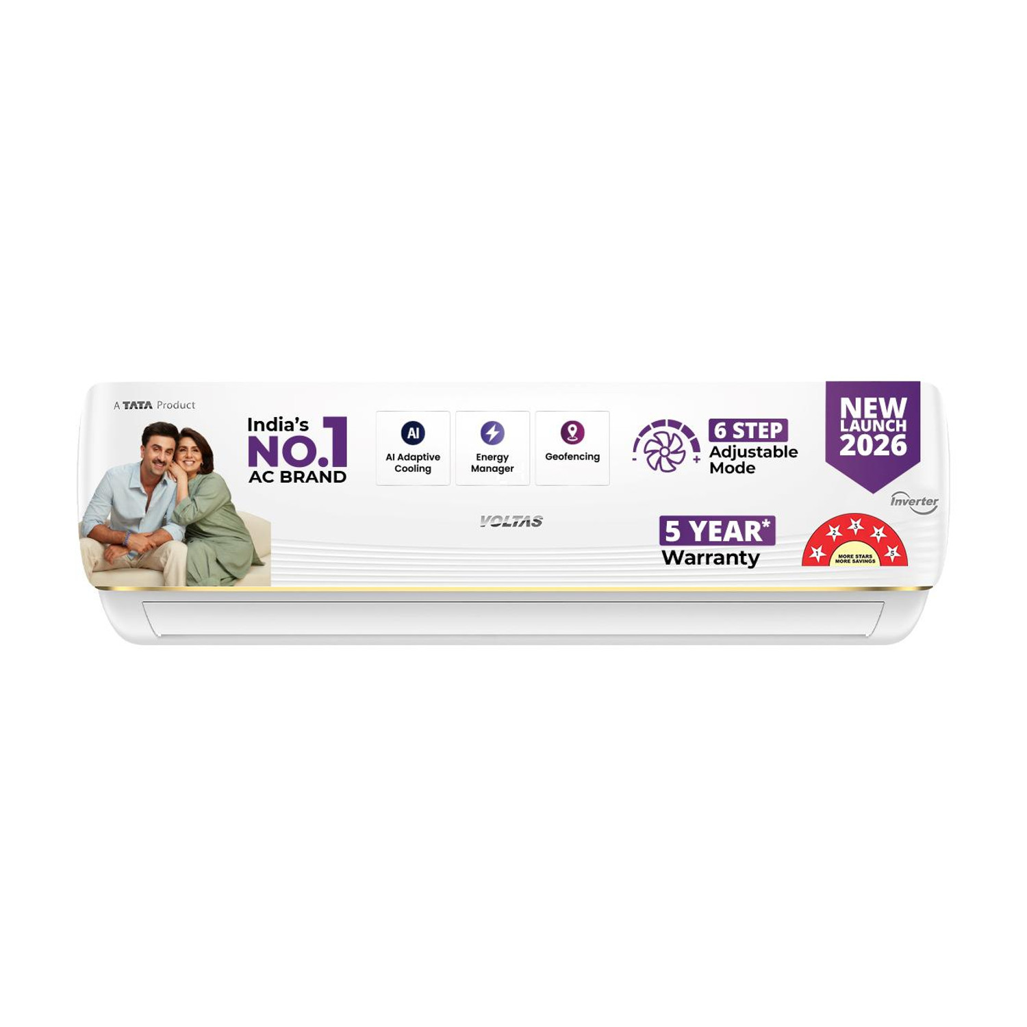 Voltas 2026 1.5 Ton 5 Star Wi-Fi Inverter AC - Image 6