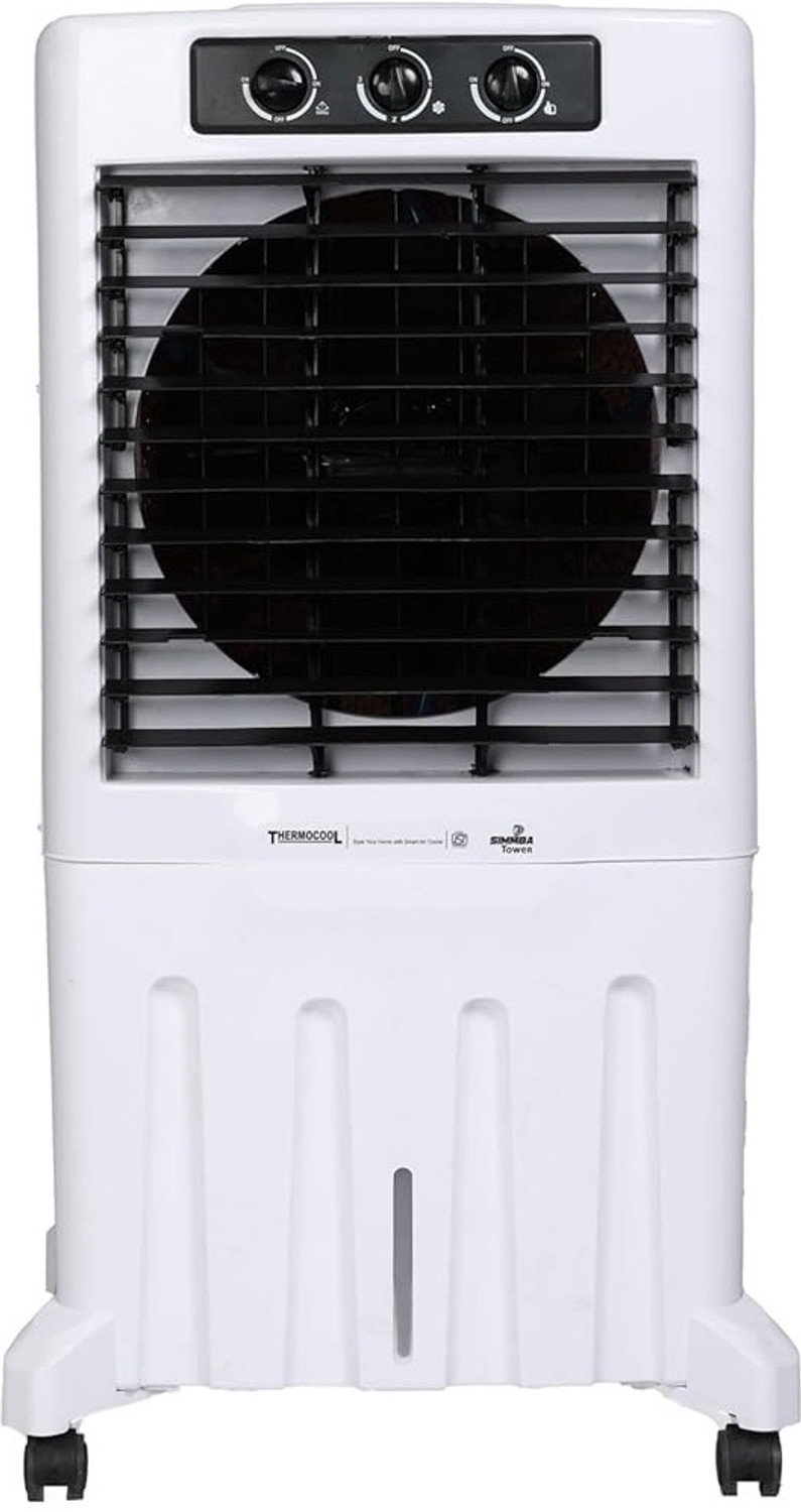 Image of Summercool Cool 95 L Tower Air Cooler (Grey, IVAAN 95L)