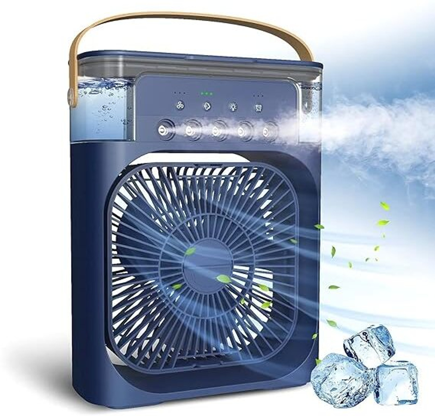 Image of Mketan 3.99 L Room /Personal Air Cooler (Blue, Mini Air Cooler)