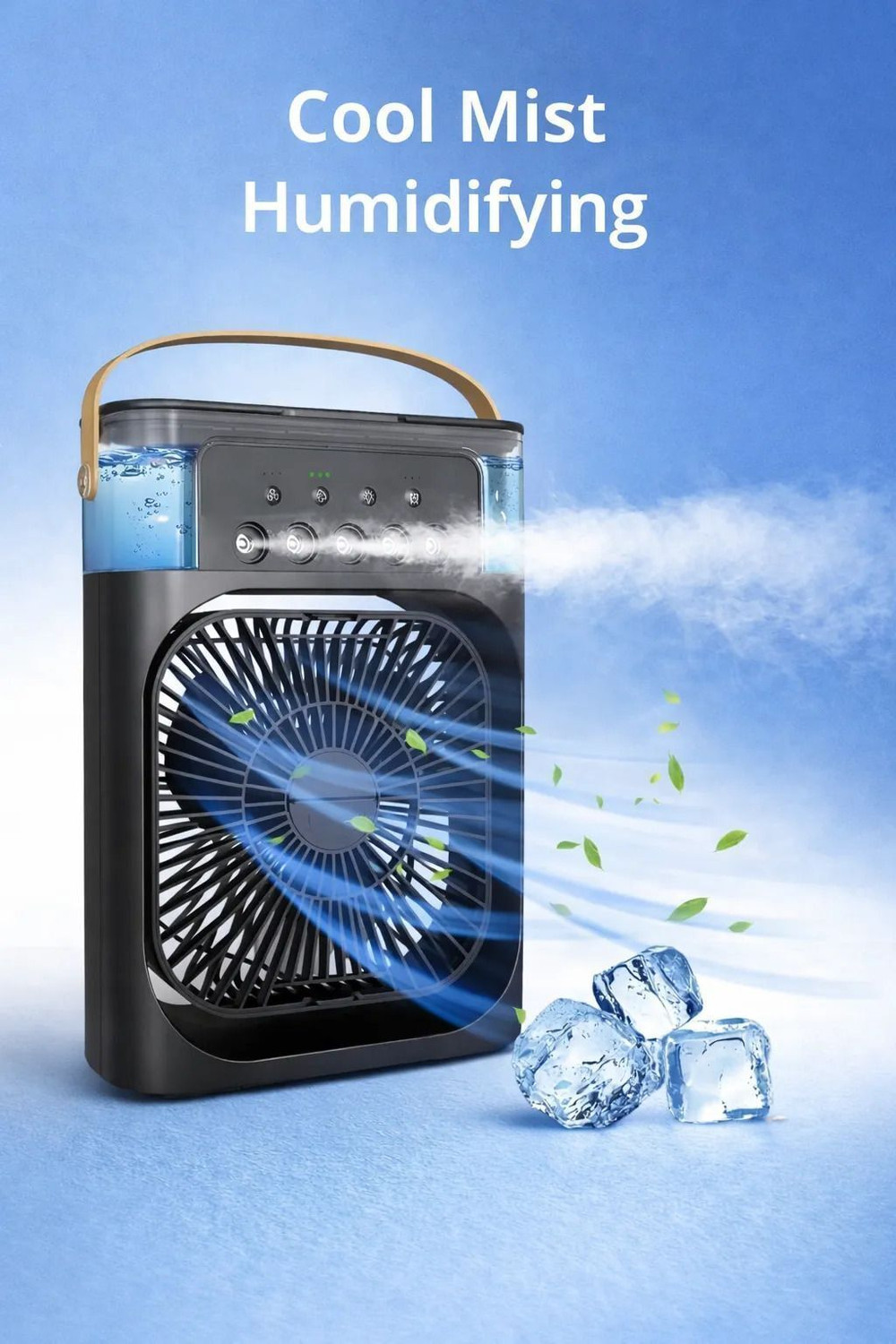 Image of ThreadandTechs 40 L Room /Personal Air Cooler (Black, AirCooler 124)