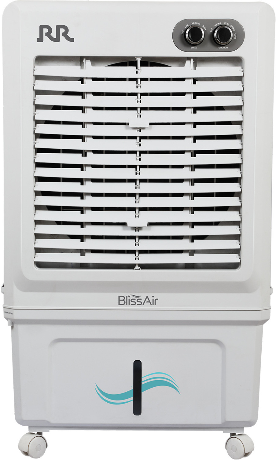 Image of Reliance 95 L Desert Air Cooler (White & Grey, RV95MD-HC Mega 95 L)