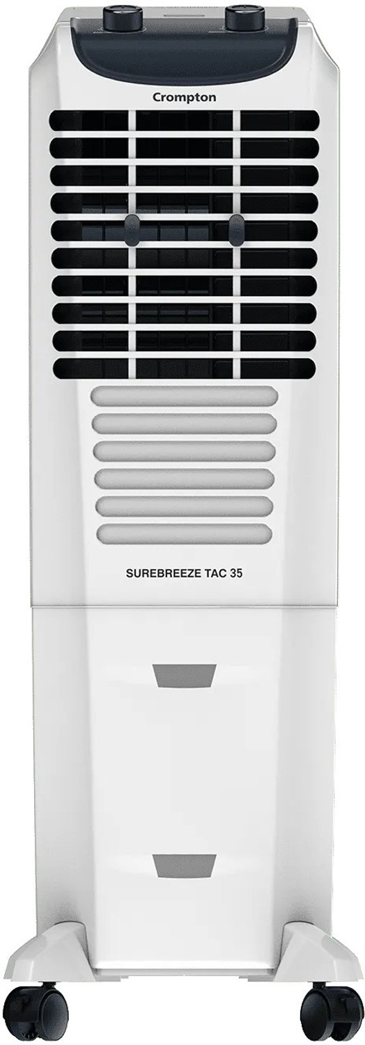 Image of RR KABLE 35 L Tower Air Cooler (White & Black, Estella)
