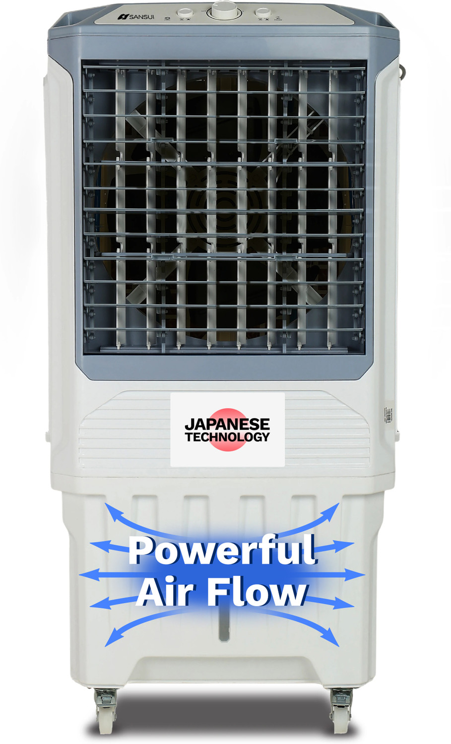Image of BLACK+DECKER 55 L Room /Personal Air Cooler (White &Grey, Remo 55L)