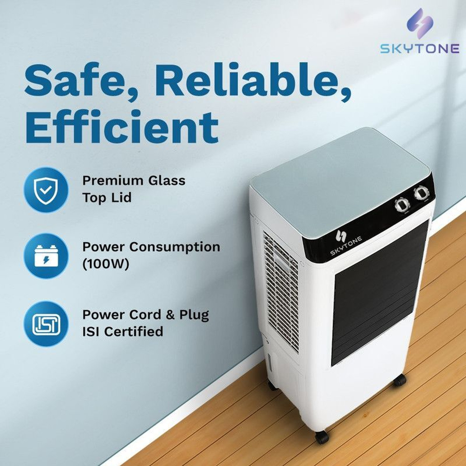 Image of SKYTONE 20 L Room /Personal Air Cooler (White, SKY Air-X20L)