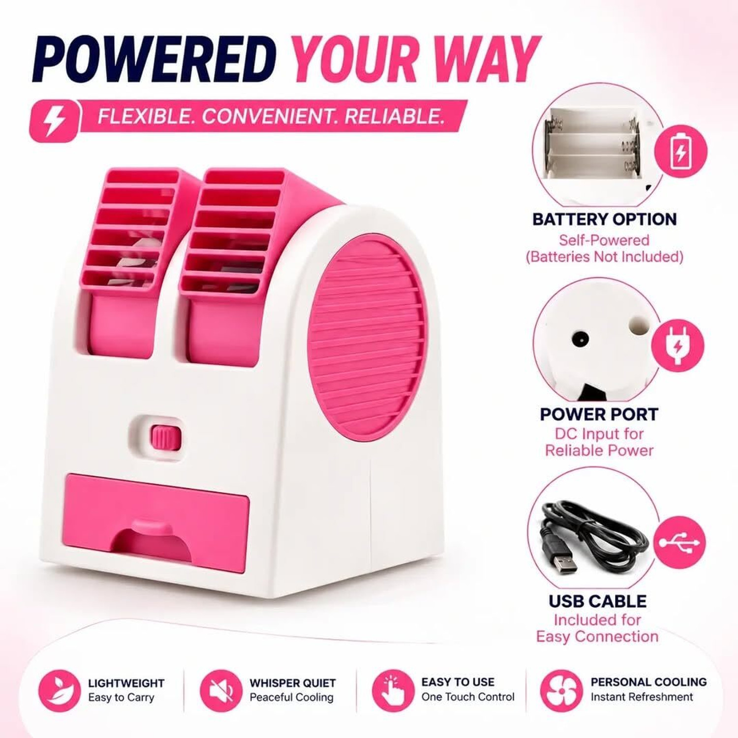 Image of Radhe 4 L Room /Personal Air Cooler (Multicolor, Personal Air Cooler 1209)