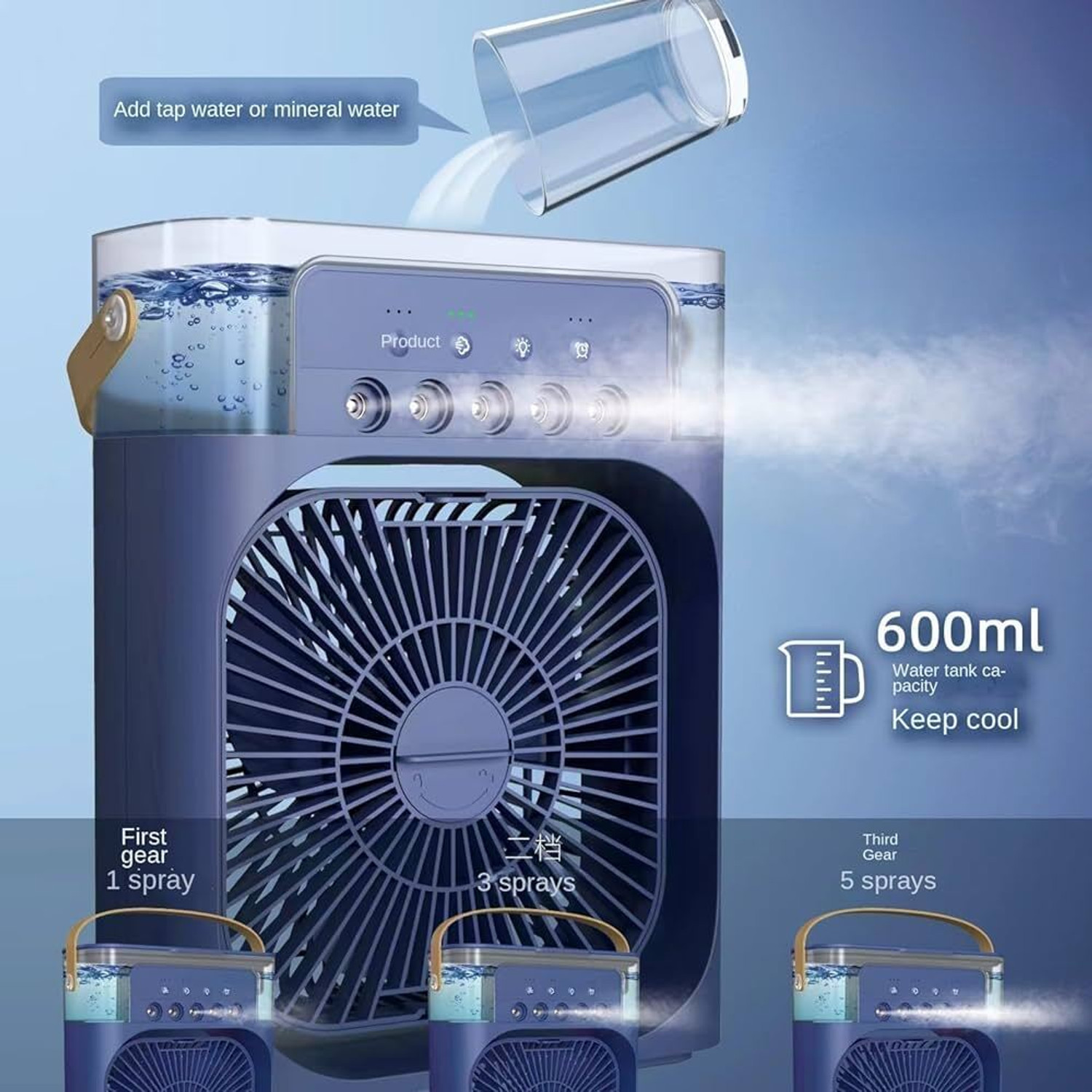 Image of Samarth enterprise 600 L Desert Air Cooler (Multicolor, Mini air cooler 07)