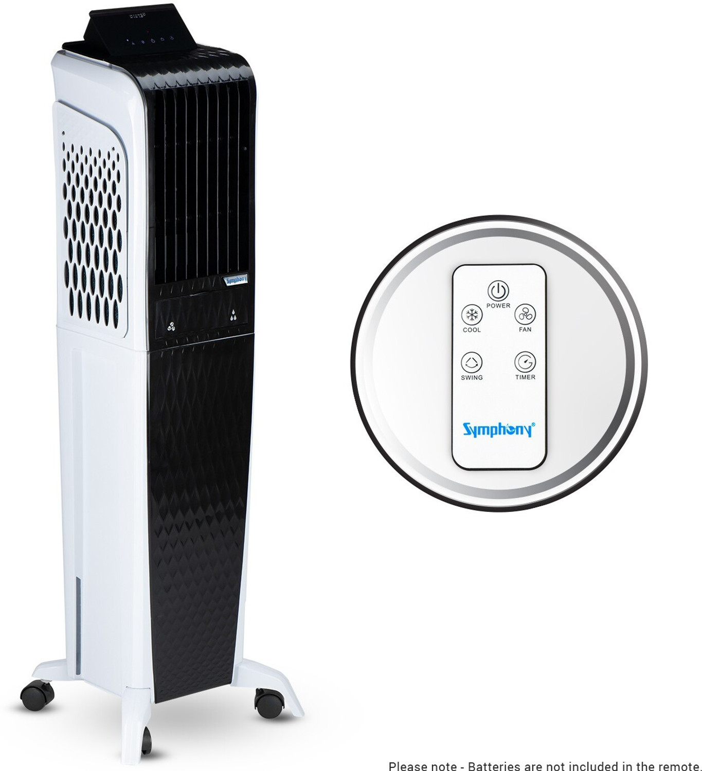Symphony 40 L Black Tower Air Cooler - Image 6