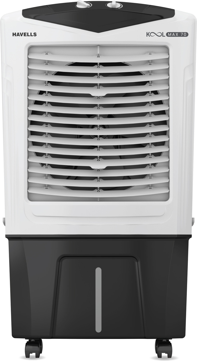 Image of Frostline 70 L Desert Air Cooler (White, Desert Air Cooler for Larger Room Big Ice Chamber High-Speed Cooling | AirC 33)