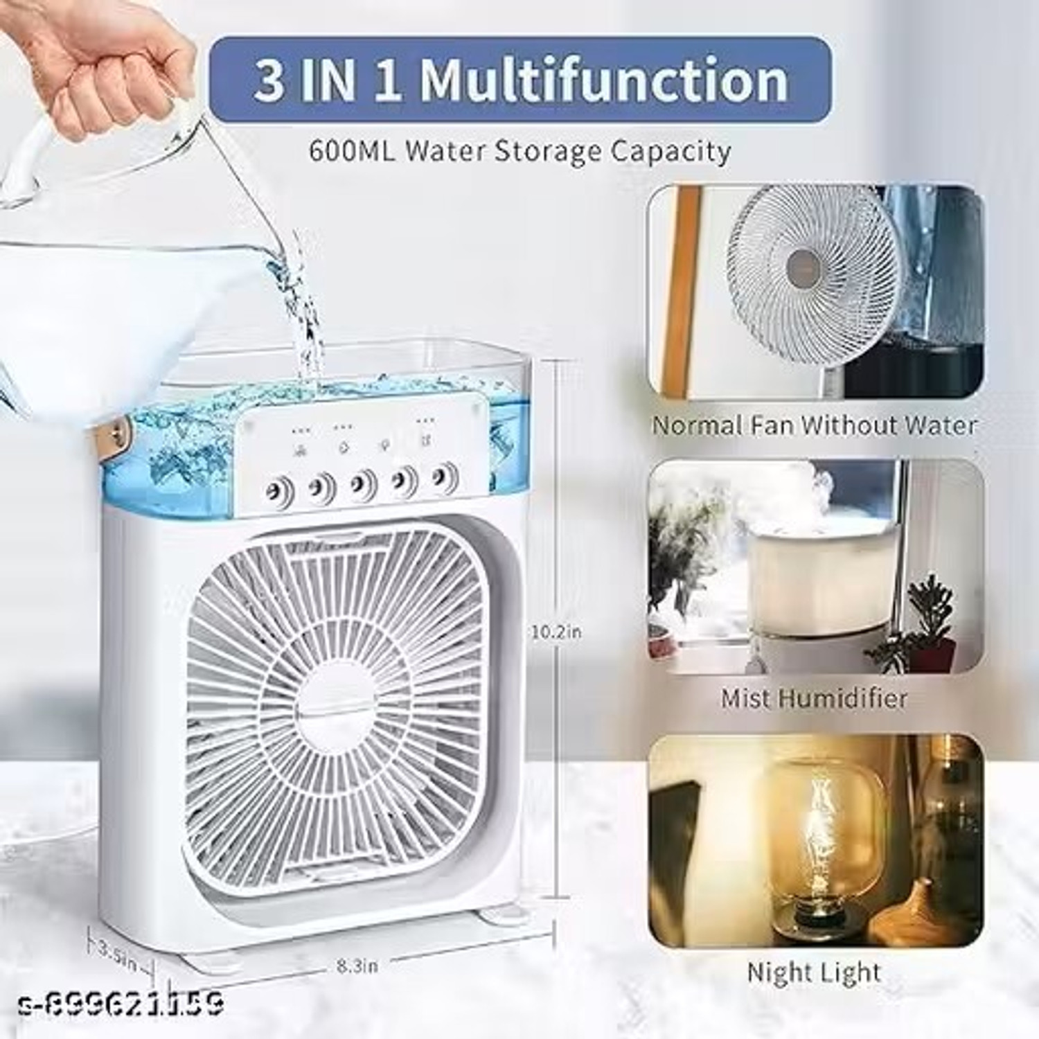 Image of abcd 25 L Room /Personal Air Cooler (Multicolor, mini portable air cooler)