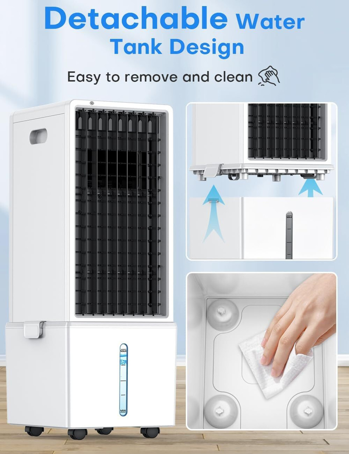 Image of HIFRESH 12 L Room /Personal Air Cooler (White, 76R-FK)