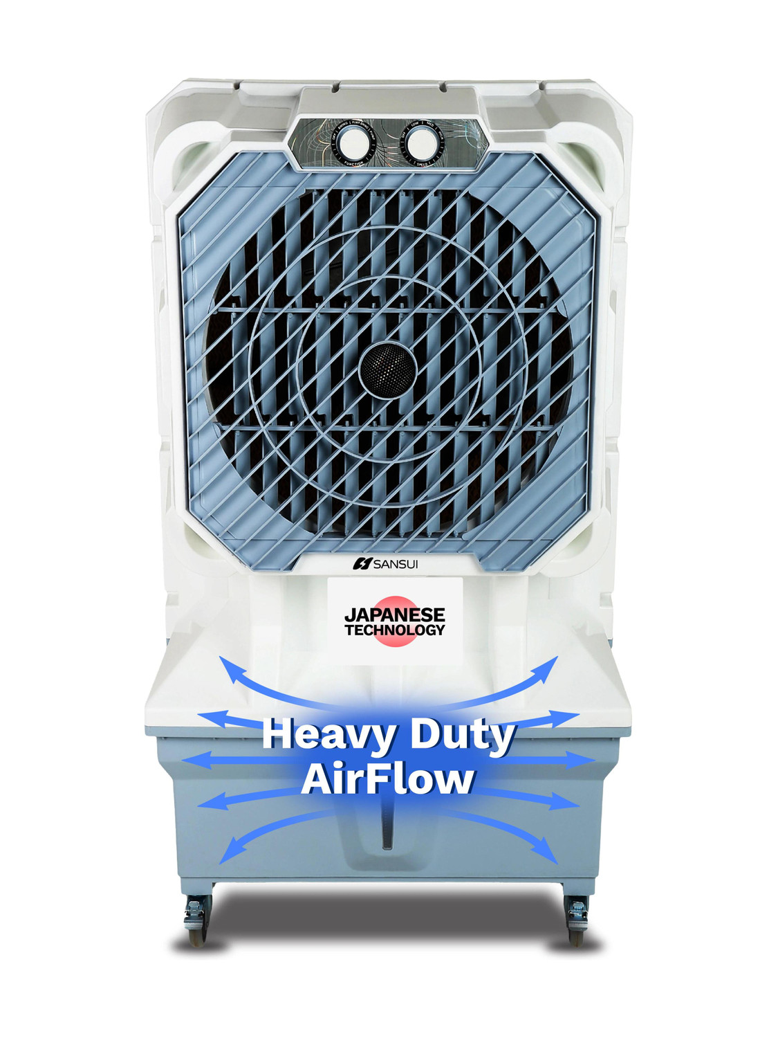 Sansui 100 L Desert Air Cooler High Grade Honeycomb design, BIS Approved