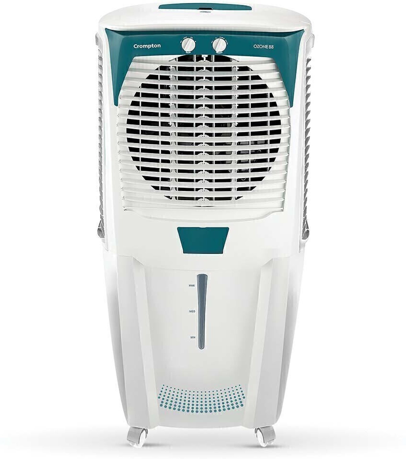 Image of Frostline 70 L Desert Air Cooler (White, Desert Air Cooler for Larger Room Big Ice Chamber High-Speed Cooling | AirC 33)