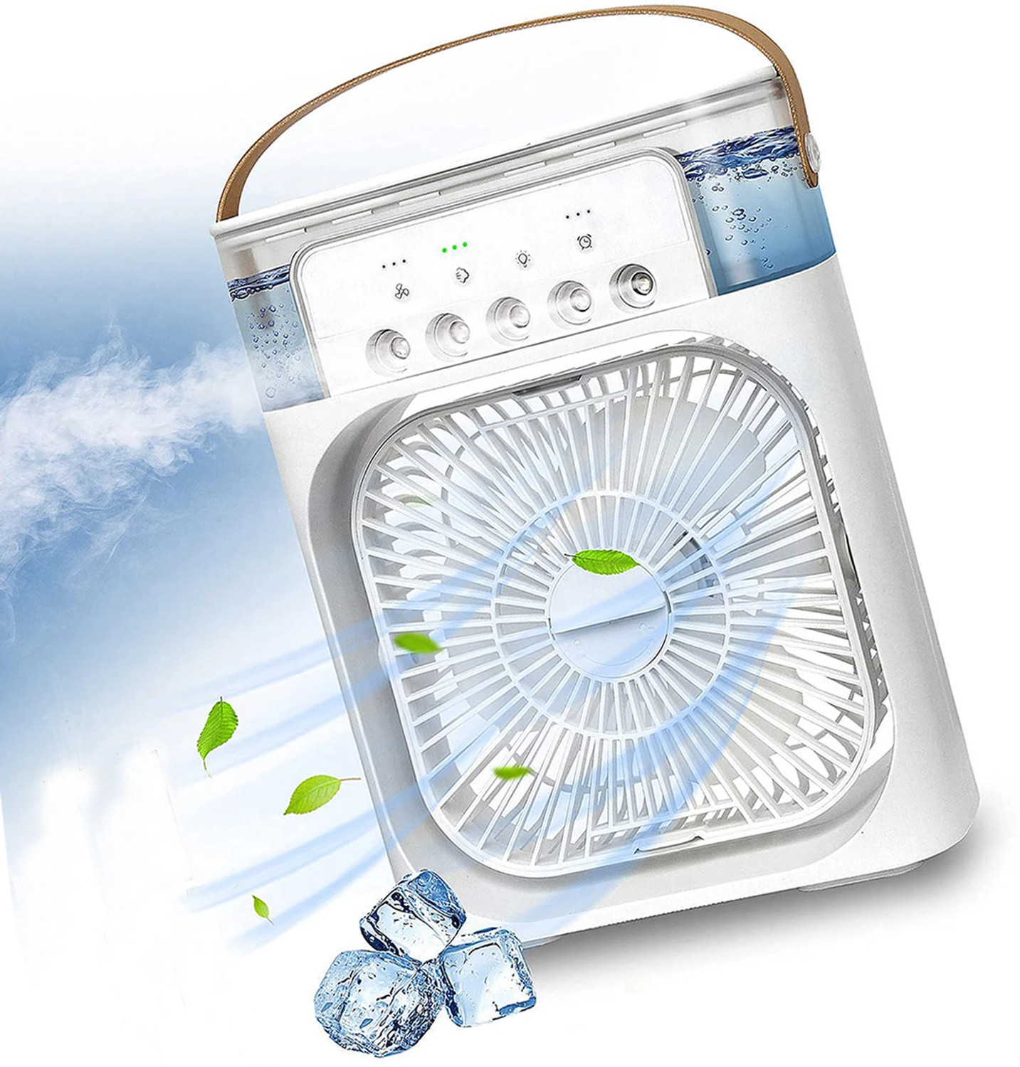 Image of Pikypoky 6 L Room /Personal Air Cooler (White, Mini AC)