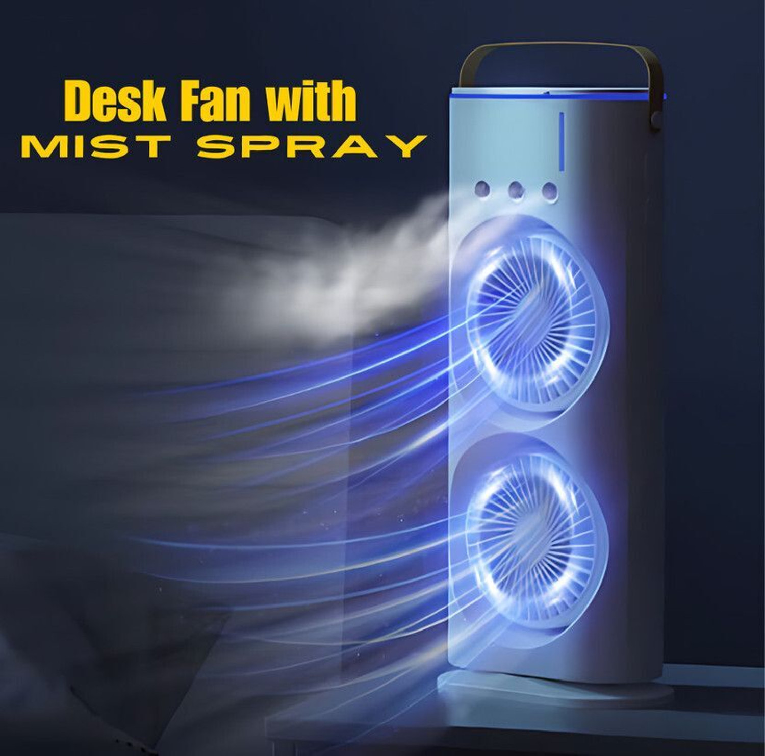 Image of Radhe 40 L Room /Personal Air Cooler (Multicolor, Double Ended Fan SPSP-9)