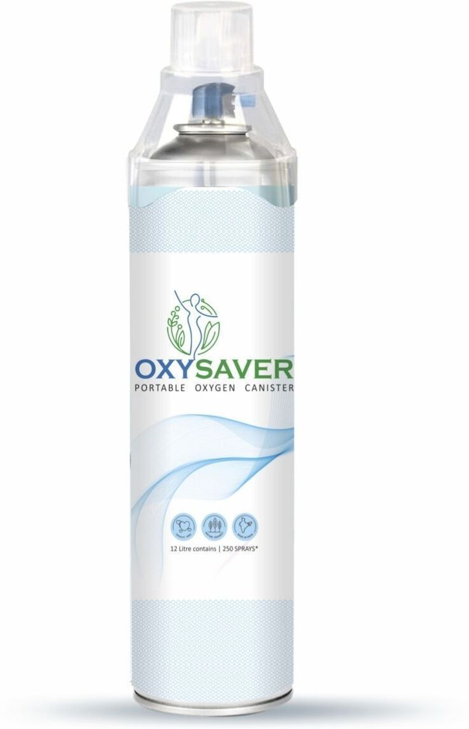 Image of OXY99 portable oxygen 1 can Oxygen Cylinder