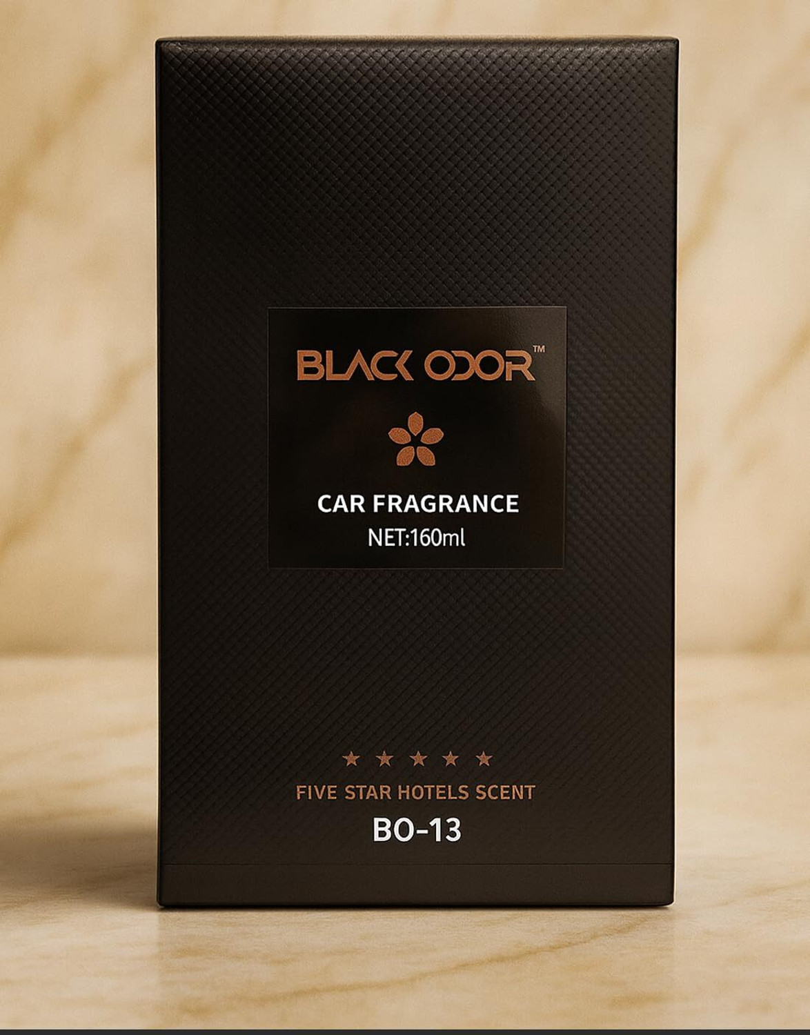 Image of LAVITRA Black ODOR Car Freshener Diffuser BLACK ODOR Elegant Glass Bottle Car Perfume - Leak-Proof, Stylish Design, Seamless Dispersion with Cotton Wick & double-sided Tape | Car & Home Interior Deodoriser (Mix Fragnances) (160 ml)