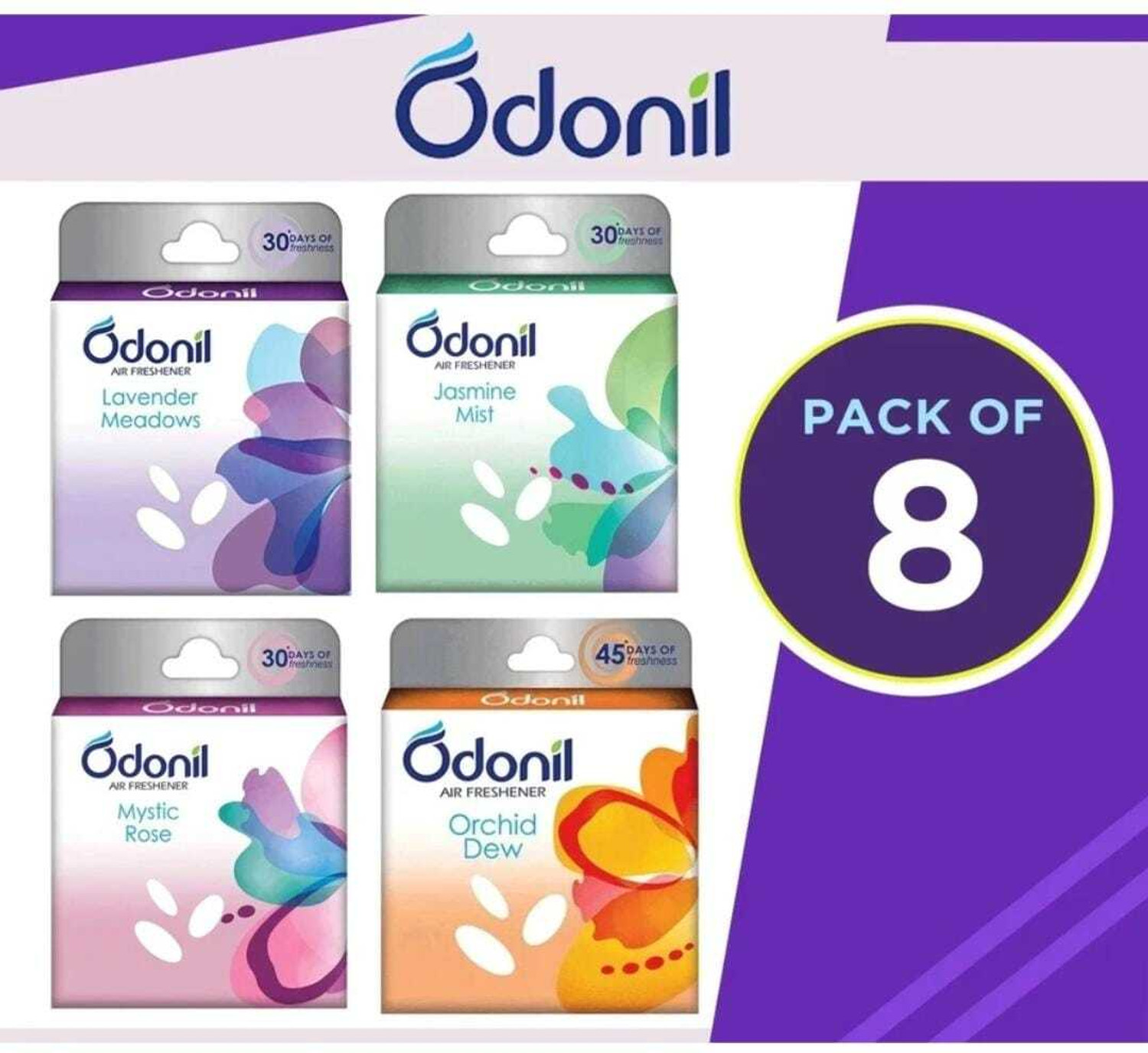 Odonil jasmine lavender oreg rose Blocks Price in India - Buy Odonil jasmine...