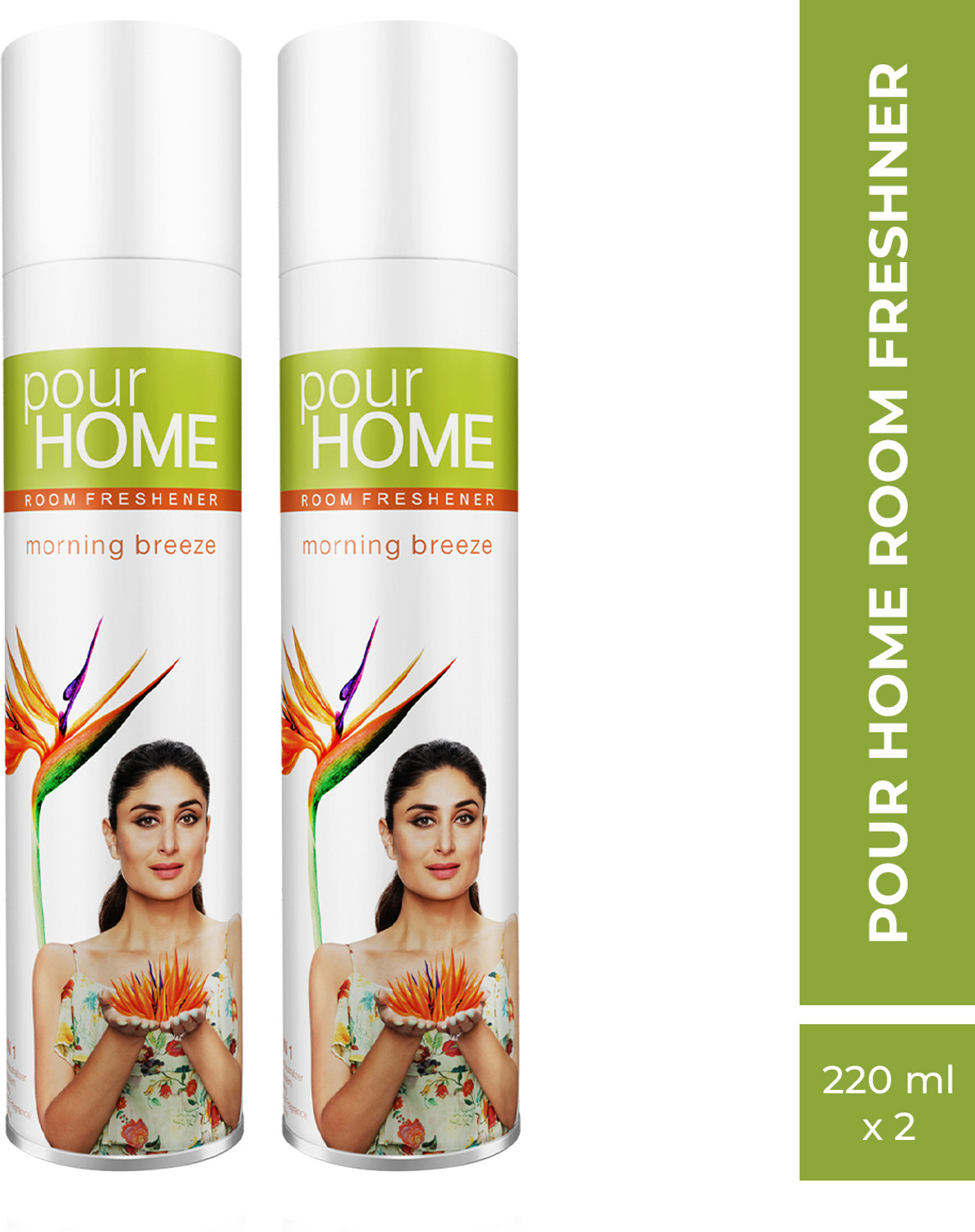 Image of POUR HOME De-Stress Relaxing Lavender and Calming Rose No Gas Air Freshener Spray Relaxing Lavender and Calming Rose No Gas Air Freshener (2 x 250 ml)