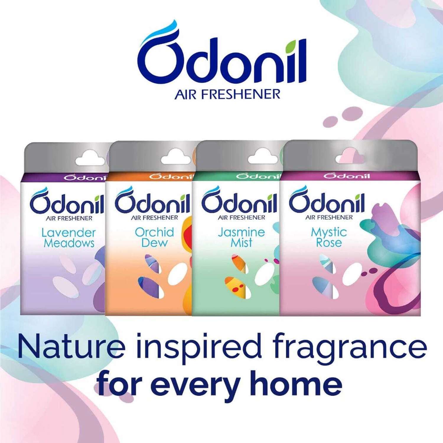 Image of Odonil Mixed Fragrance Blocks mystic rose (4 x 50 ml)