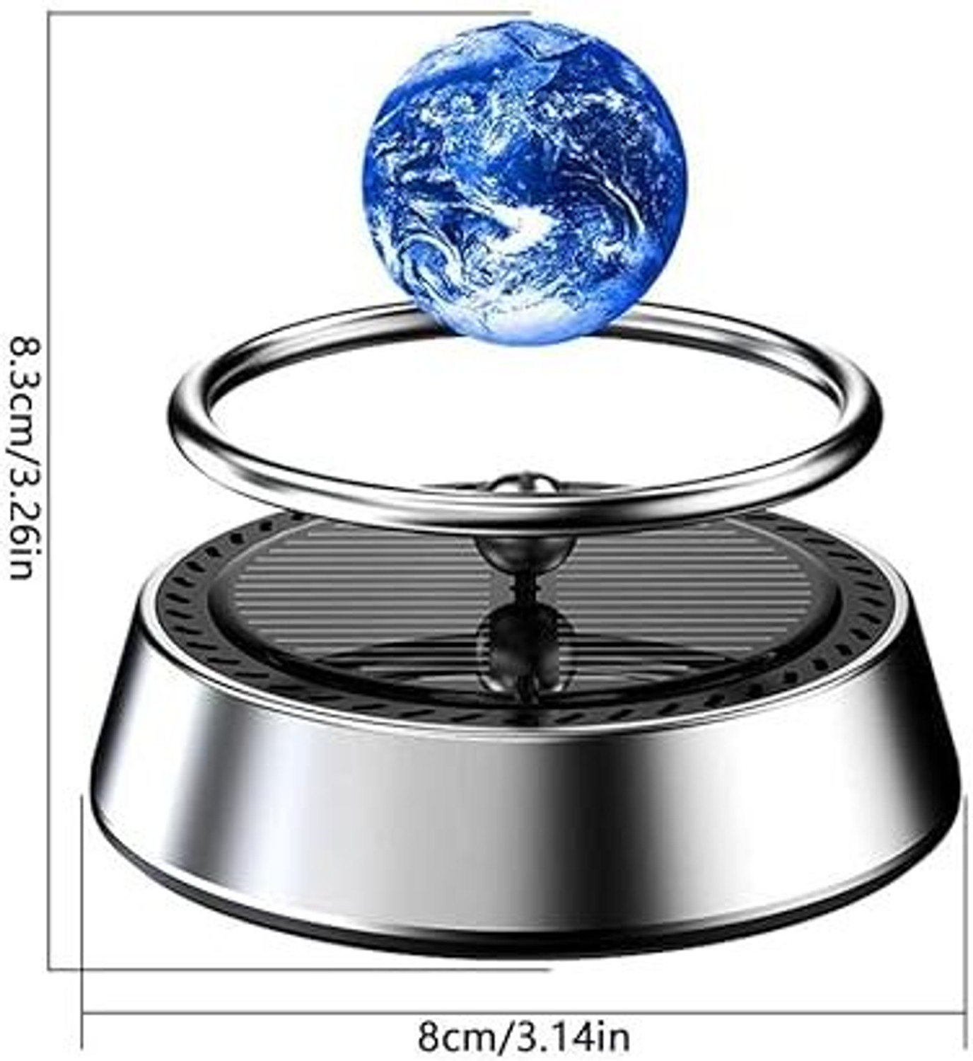 Image of JMD GLOBAL SALES Ocean Fragrance Interstellar Earth Solar Energy Ball Car Perfume Car Freshener Diffuser Interstellar Earth Solar Energy Ball Car Aromatherapy Air Freshner Perfume (10 ml)