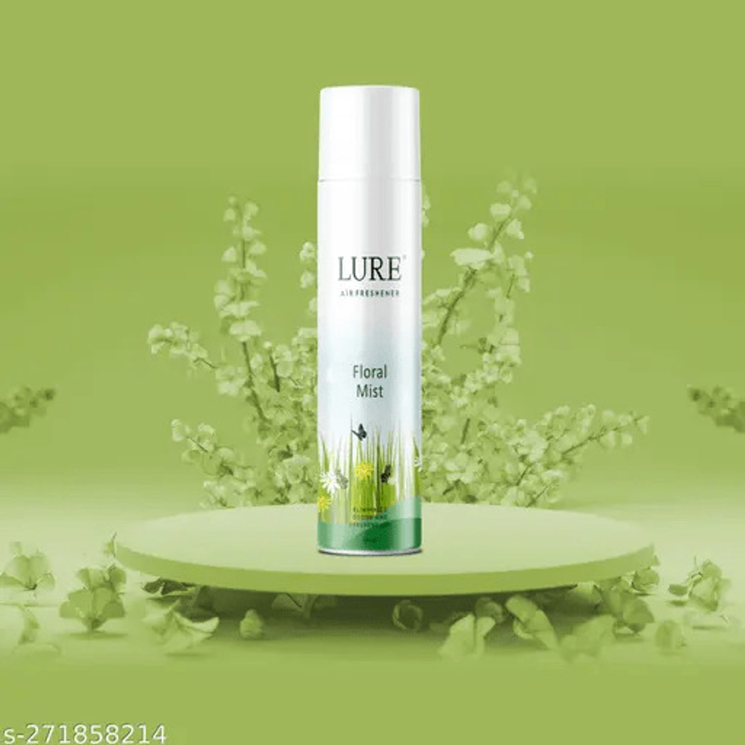 Image of lure Floral Mist Room & Air Freshener Long Lasting Fragrance Room Spray Aqua Room Air Freshener Long Lasting (220 ml)