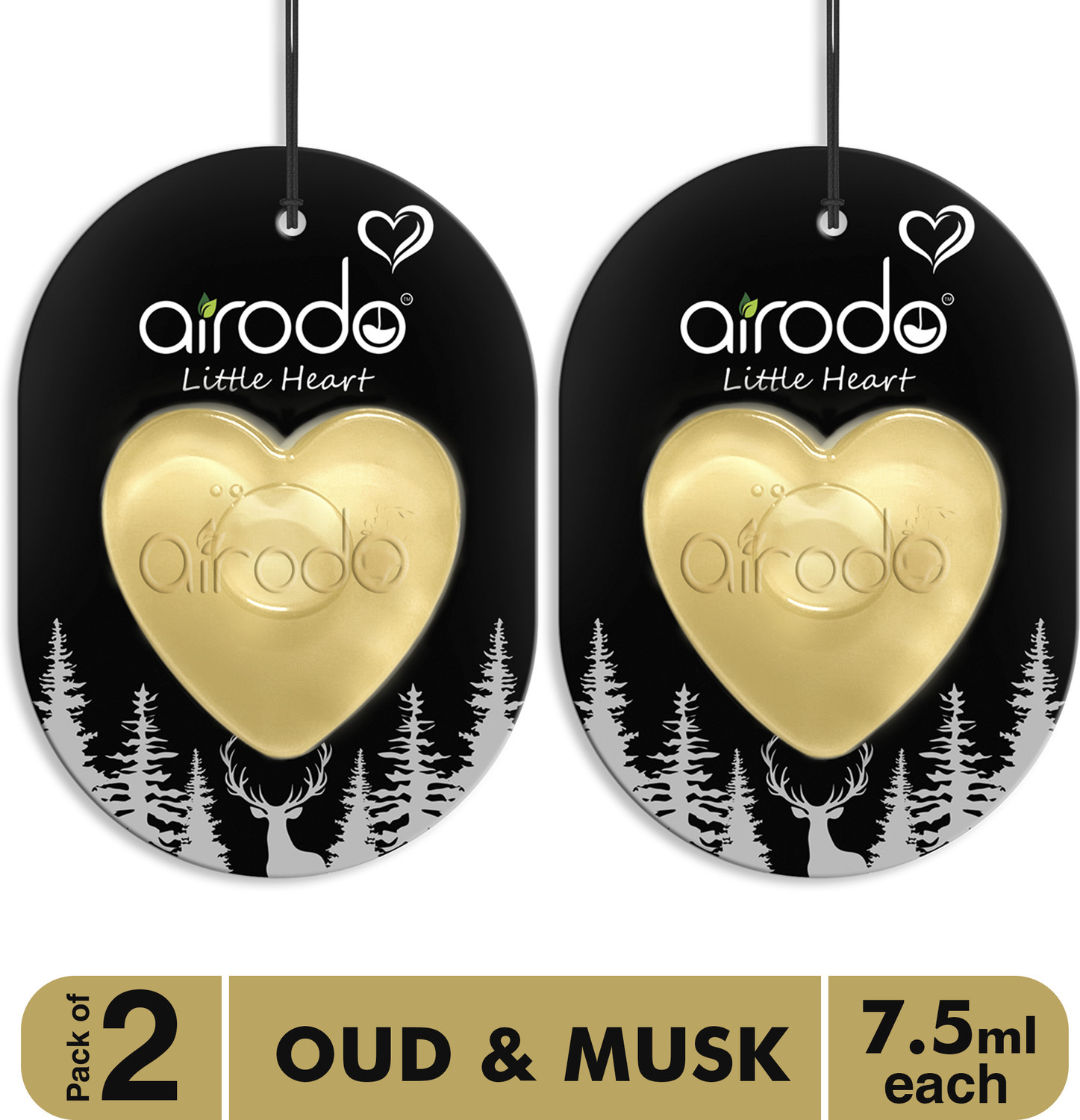 AIRODO Oud & Musk Car Freshener Diffuser - Image 1