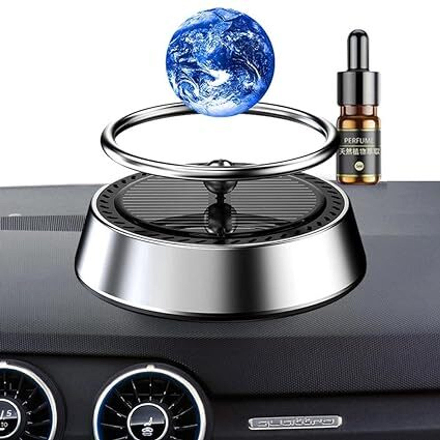 Image of JMD GLOBAL SALES Ocean Fragrance Interstellar Earth Solar Energy Ball Car Perfume Car Freshener Diffuser Interstellar Earth Solar Energy Ball Car Aromatherapy Air Freshner Perfume (10 ml)