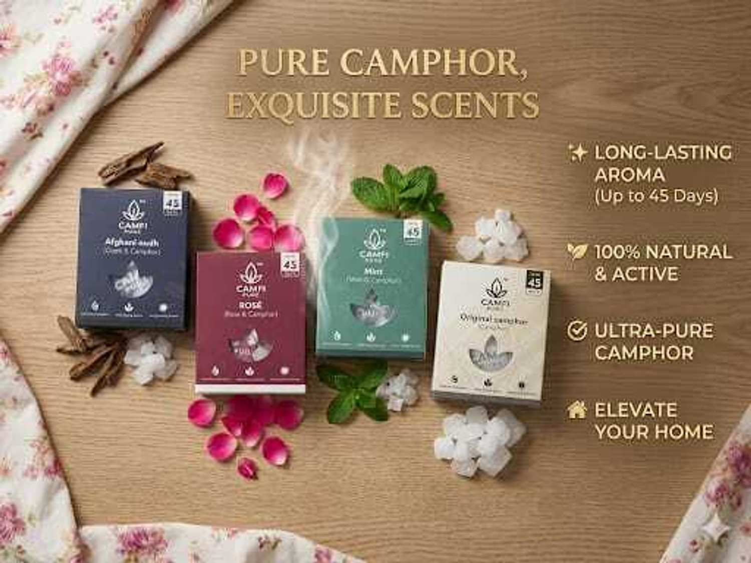 Image of lure Floral Mist Room & Air Freshener Long Lasting Fragrance Room Spray Aqua Room Air Freshener Long Lasting (220 ml)