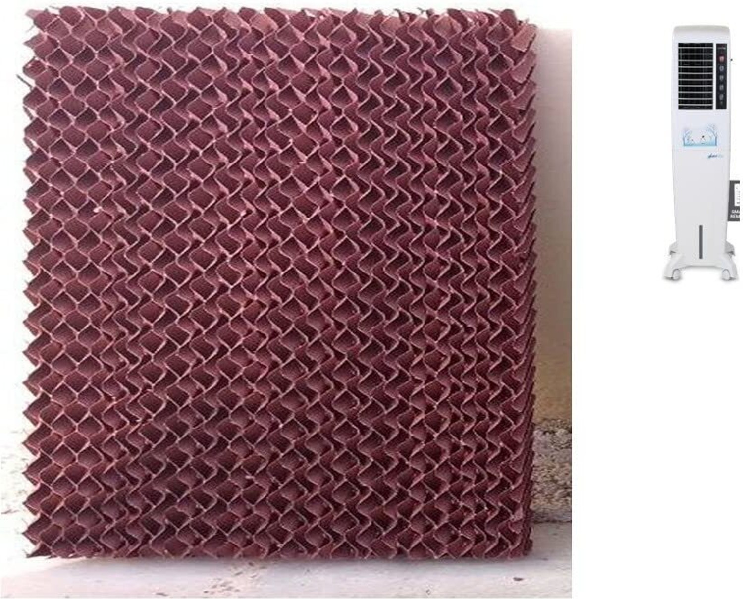 Image of Havai Honeycomb Pad - Back - for Kenstar Glam 50R Tower Cooler Air Purifier Filter (ULPA Filter)
