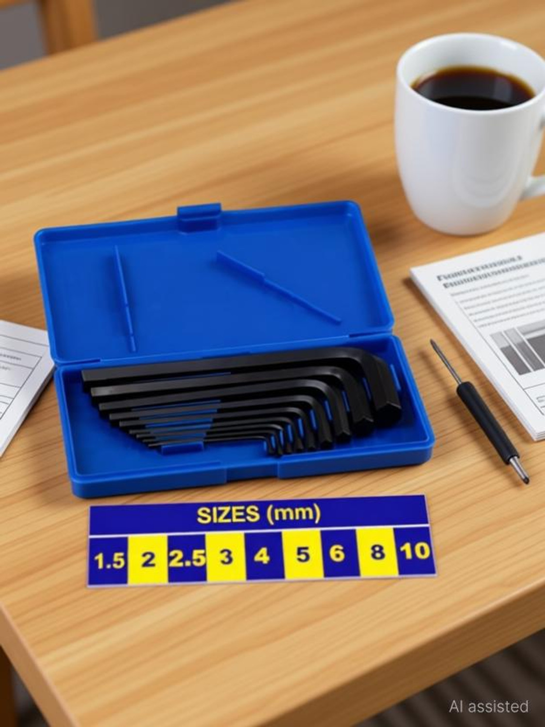 Tulsway 9 Pcs Hex Allen Key Kit - Image 6