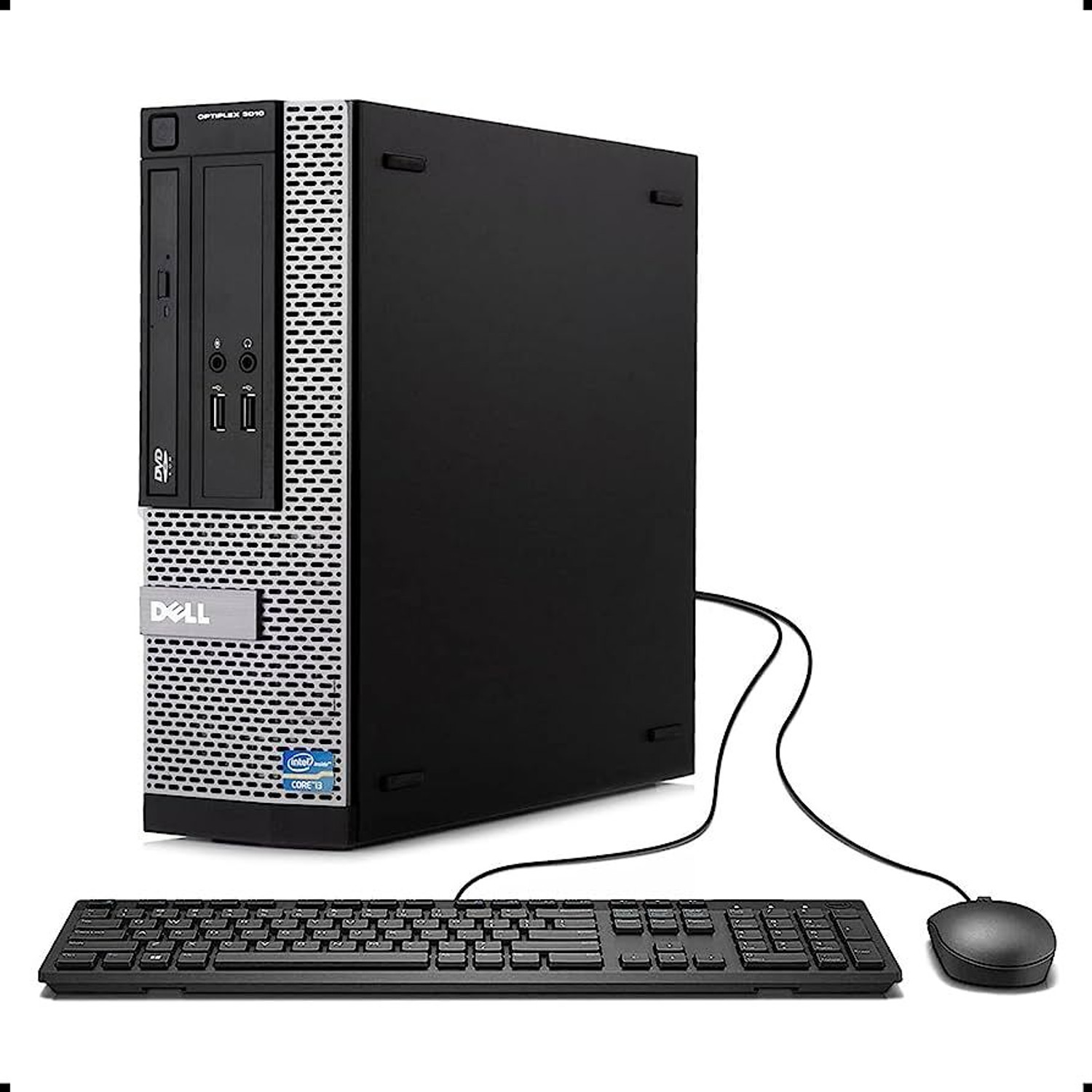Image of iglimmer 5050 Core i7 (16 GB DDR4 /512 GB SSD /Windows 11 Home /0 Inch Screen /DELL REFURBISHED I7 DESKTOP) with MS Office (Black, 40 cm x 45 cm x 36 cm, 6 kg)