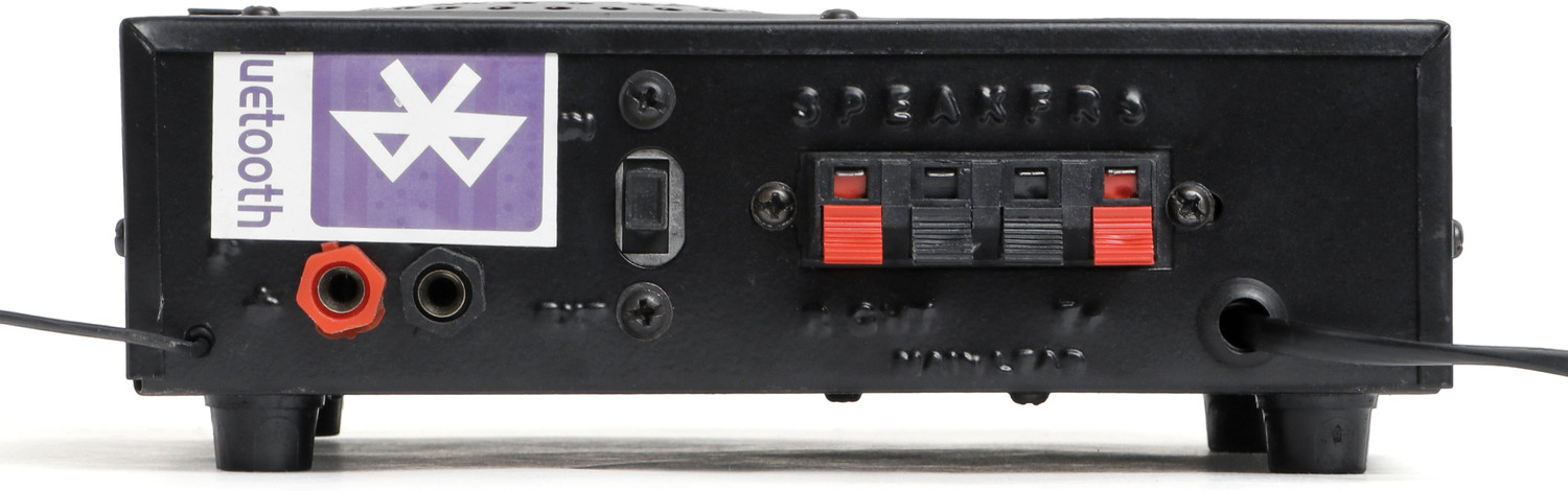 Image of FINE Black IPL AMPLIFIER Multimedia Player with Bluetooth,Aux,FM Radio. 150 W AV Power Amplifier (Black)