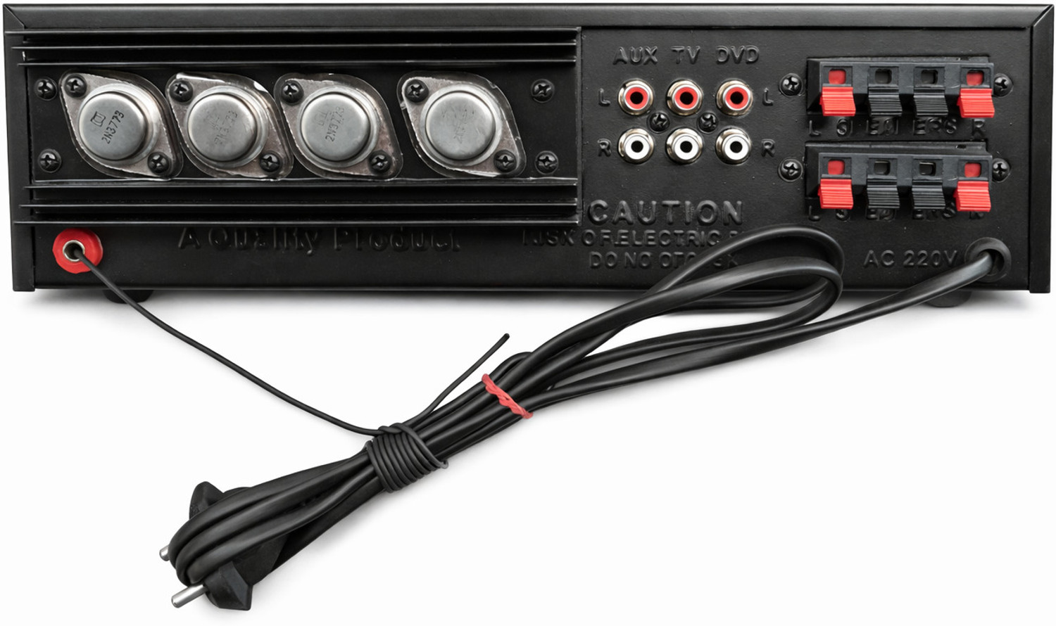 Image of KAXTANG 084 4Transistors DJ Amplifier REMIX Bluetooth VERSION with BT /USB /AUX /MP 5000 W AV Power Amplifier (Black)