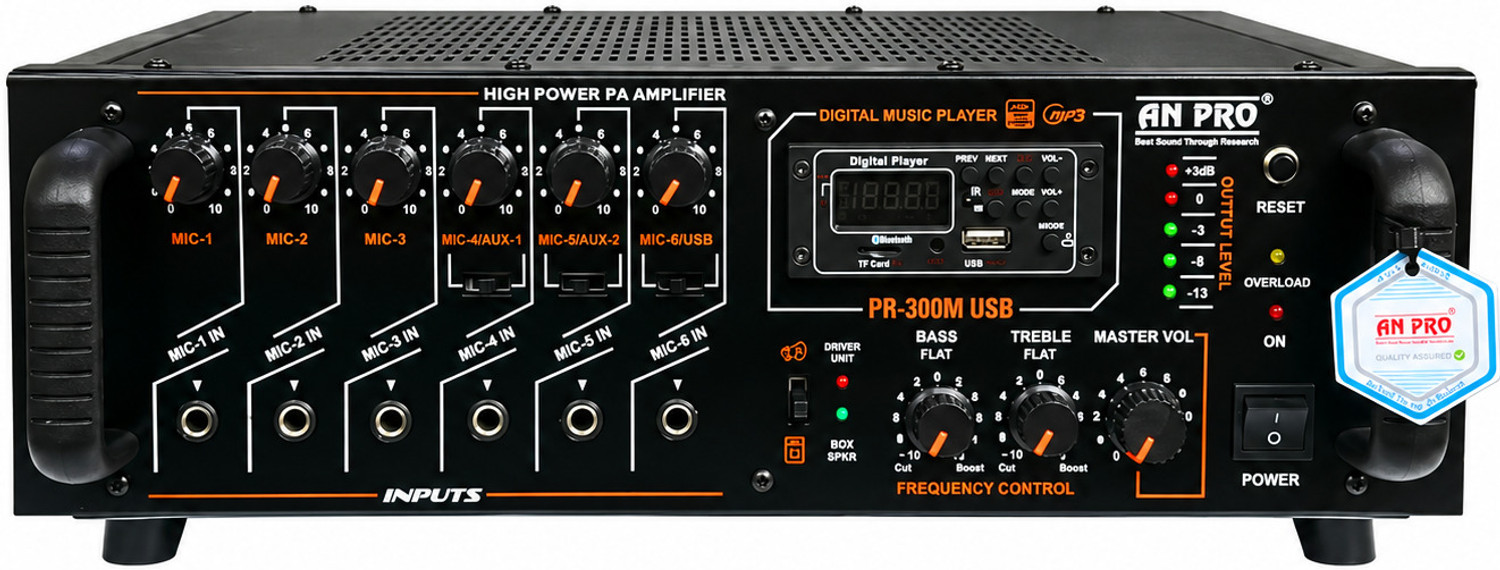 Anpro PR-300M 349W AV Power Amplifier - Image 1
