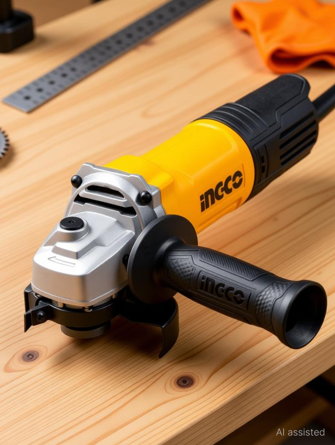 Image of INGCO Combo Kit | Angle Grinder + 55Nm Drill + 2-26mm Rotary Hammer Angle Grinder (110 mm Wheel Diameter)
