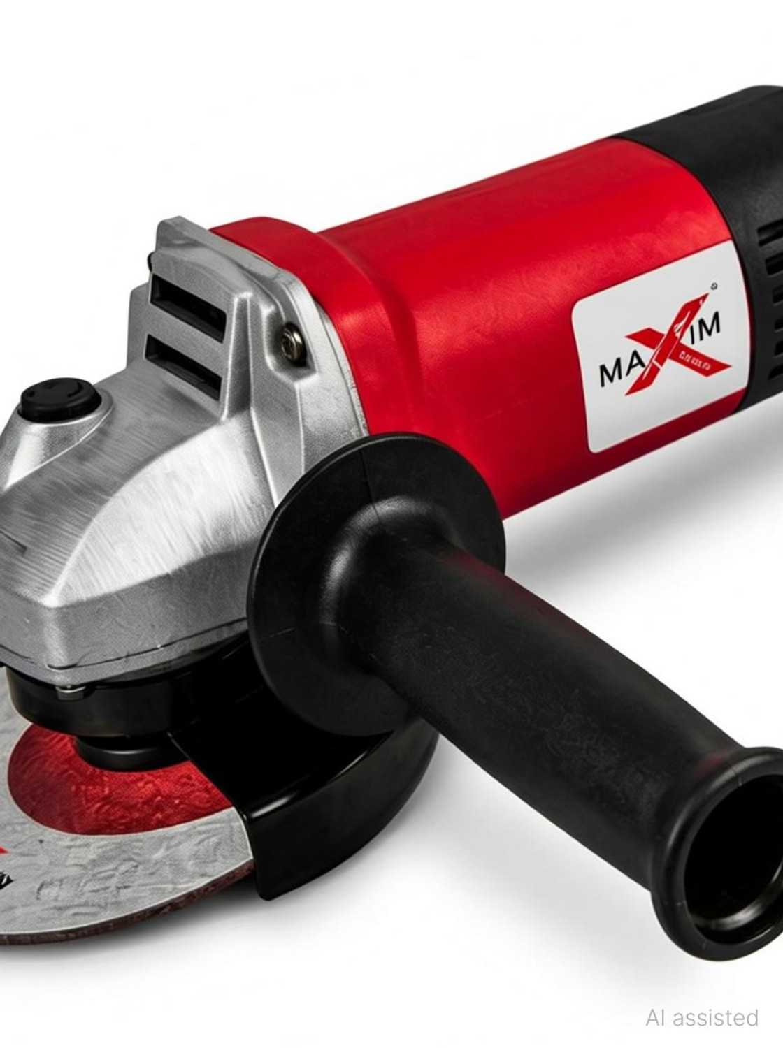 Image of RanPra LONG HANDLE 4INCH ANGLE GRINDER | CUTTING WHEEL| TOOLKIT Angle Grinder (100 mm Wheel Diameter)