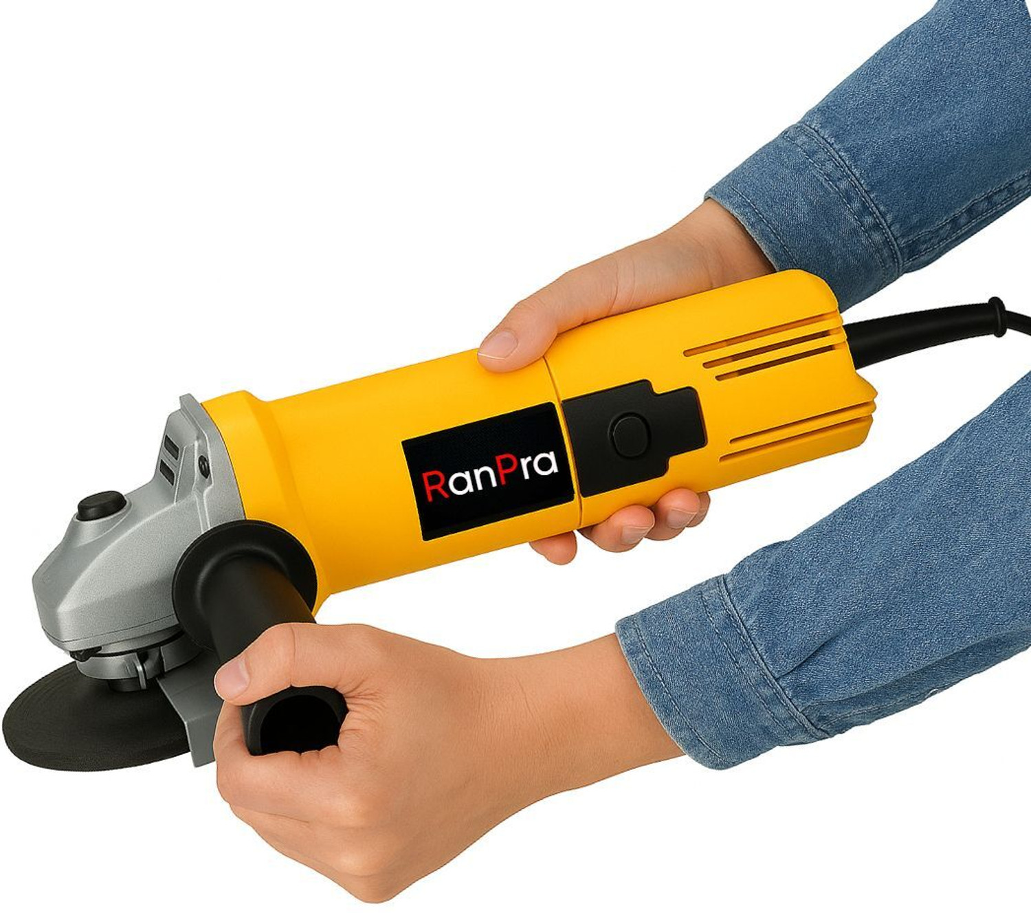 Image of RanPra 13MM DRILL MACHINE WITH 5pcs Drill bits and 4useable Blades and 4inch Angle Grinder Hammer Drill (13 mm Chuck Size, 650 W)